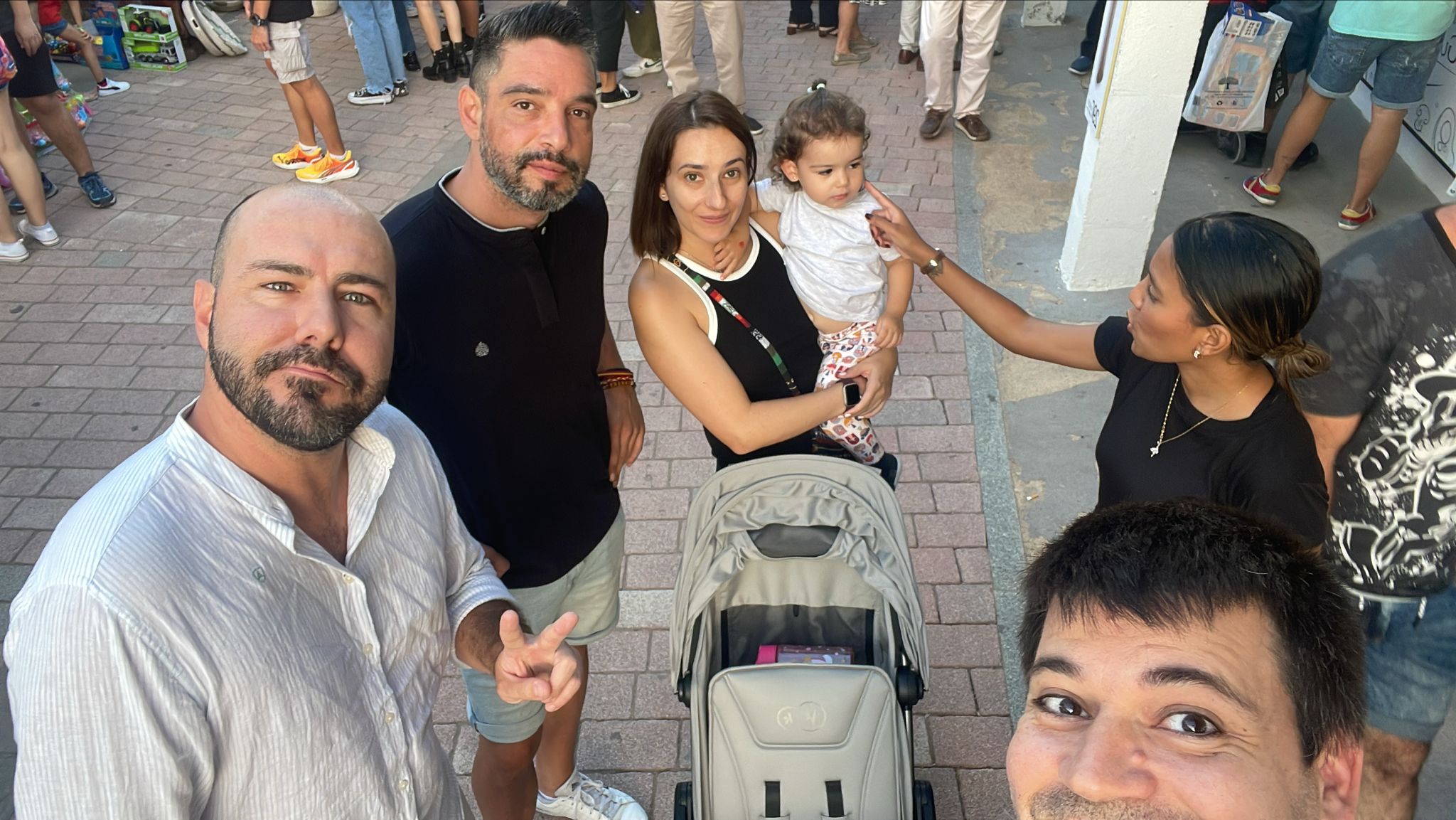 Los pequeños también celebran
